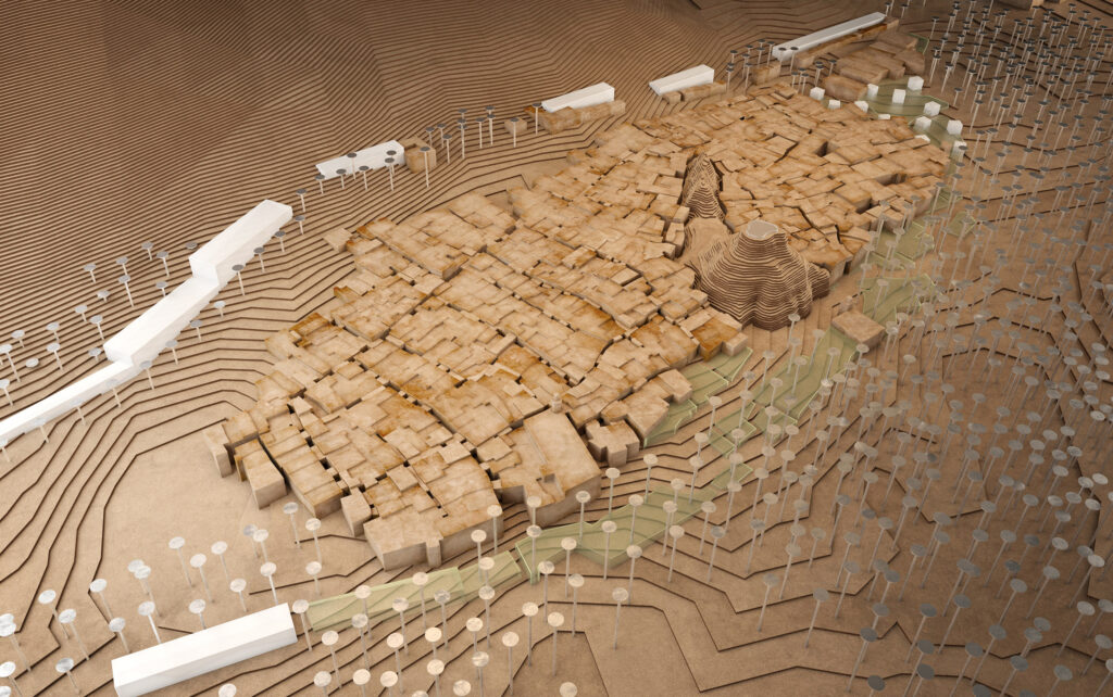 ArchitecturalModel_Masteplan_Desert